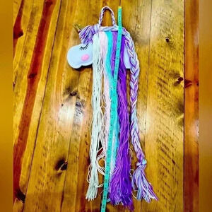 Unicorn Bow Hanger Wall hanger for Girls bows Clips & hair ties New unused
